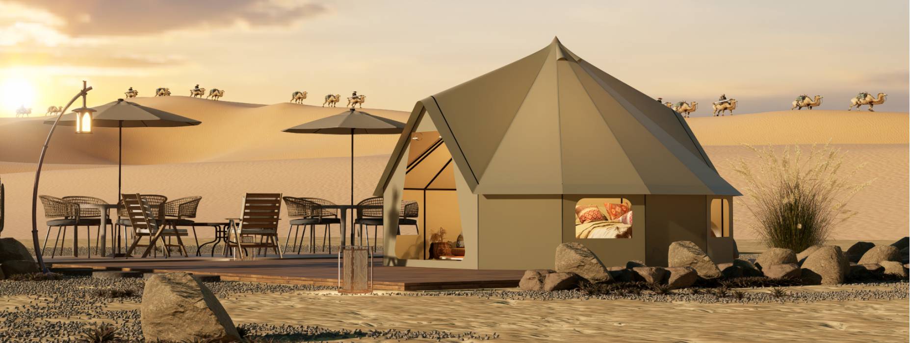 都安露营酒店帐篷产品